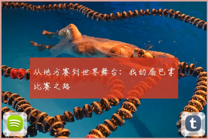 从地方赛到世界舞台：我的扇巴掌比赛之路